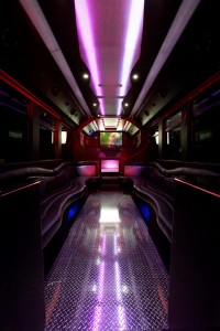 Interior Luxury LImo Party Bus