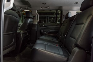 Luxury SUV interior Houston