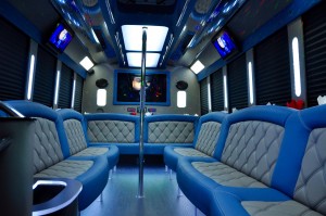 Party Bus Houston Luxury Interior
